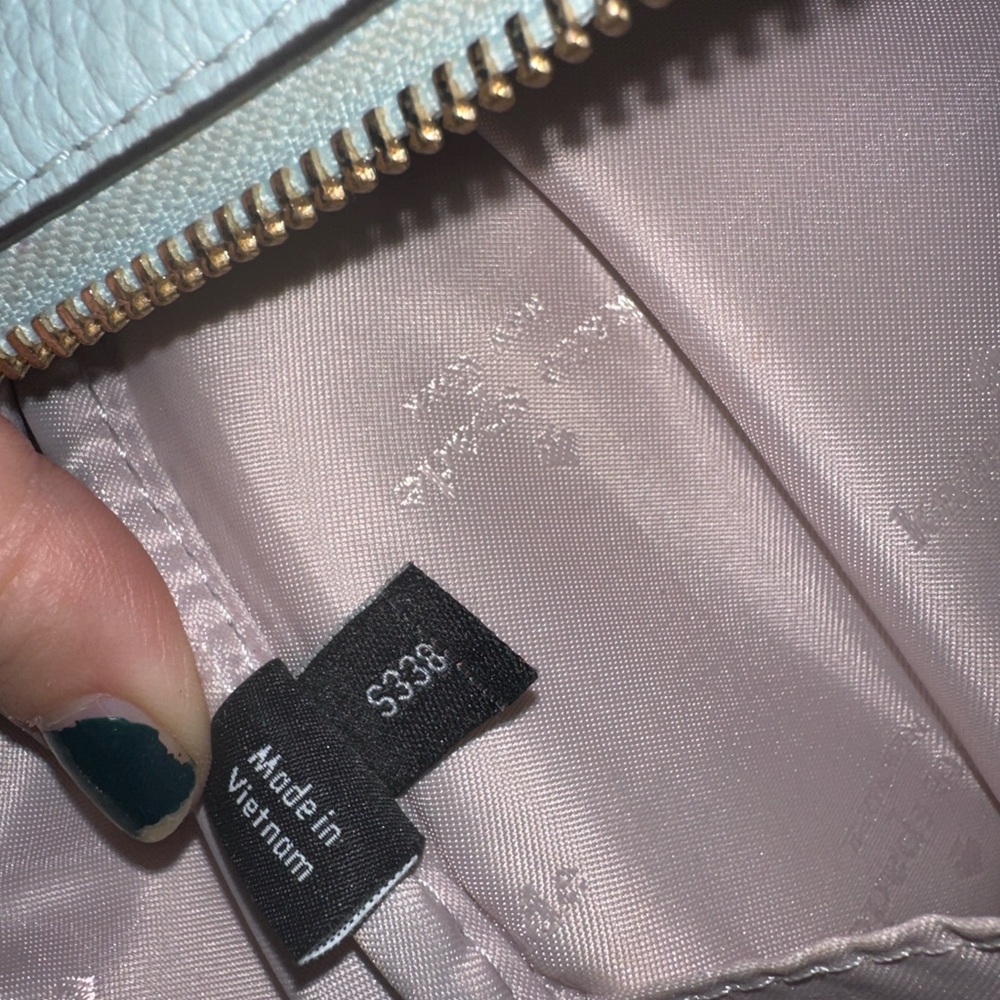 Kate Spade Cream Backpack with Gold Accents - Picture 2 of 6